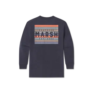 Southern Marsh 21 Youth Branding Tee - Color Bars - Long Sleeve