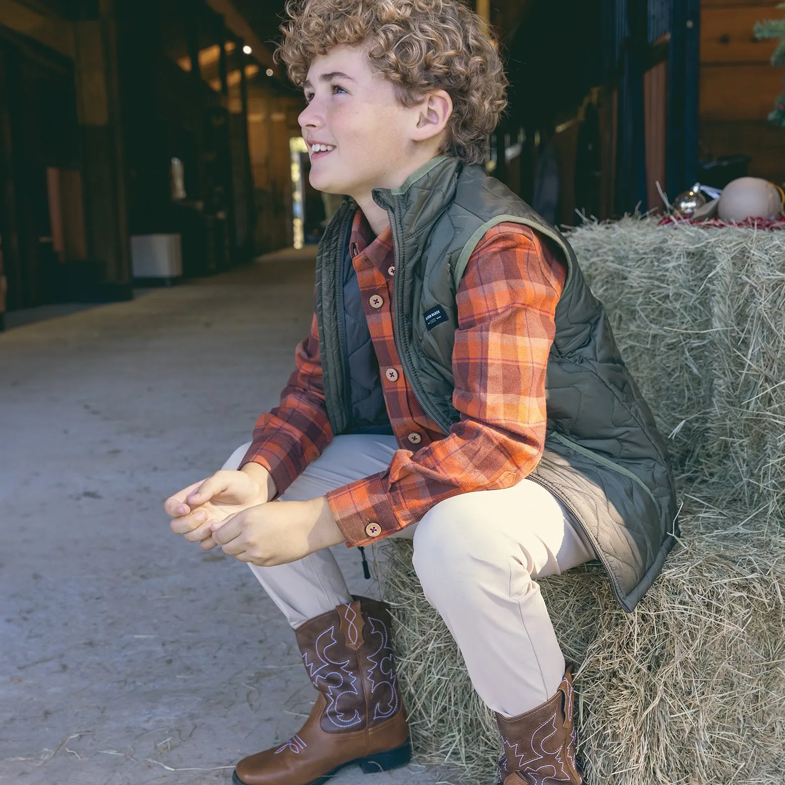 Southern Marsh 21 Youth Broussard Quilted Vest