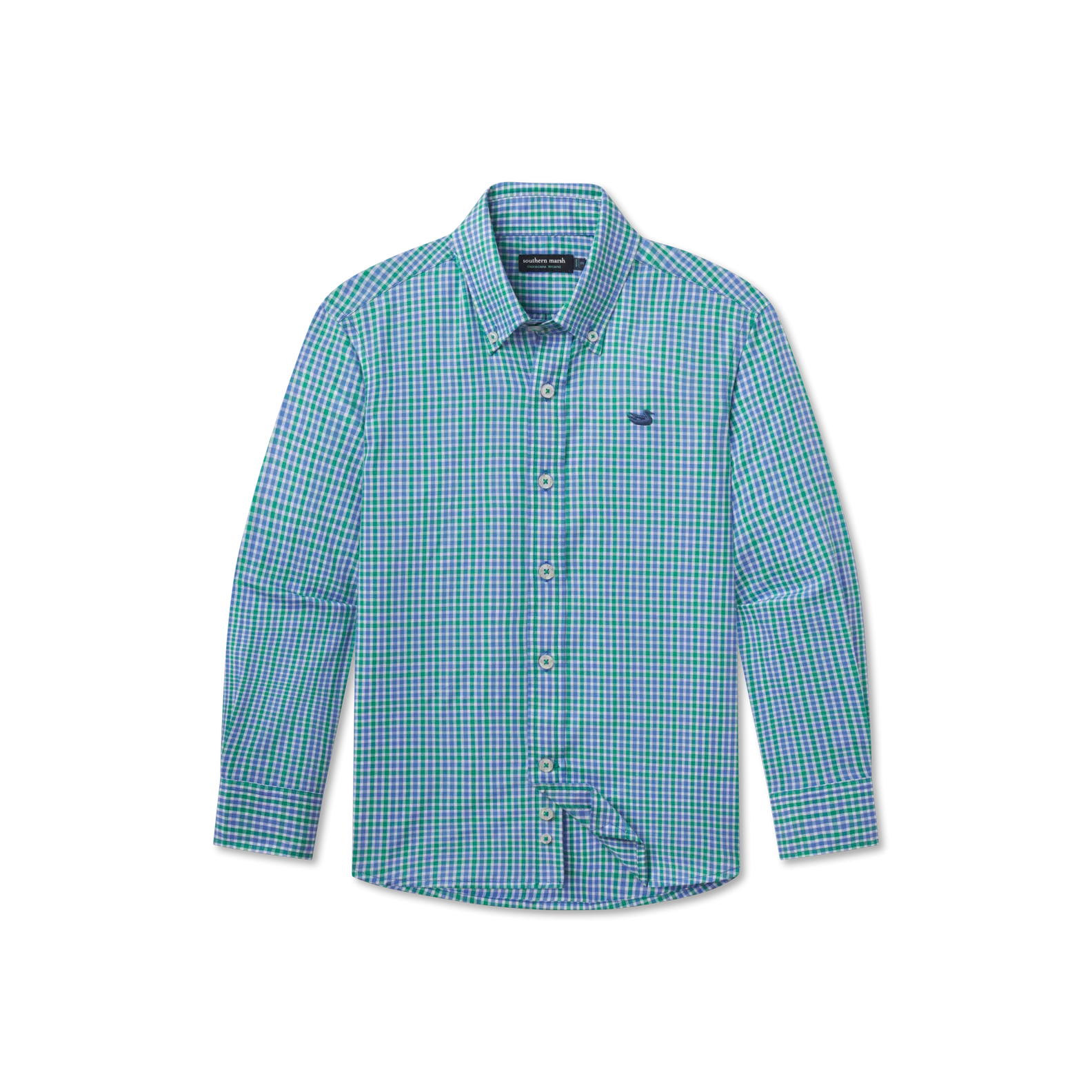 Southern Marsh 21 Youth Campbell Plaid Dress Shirt