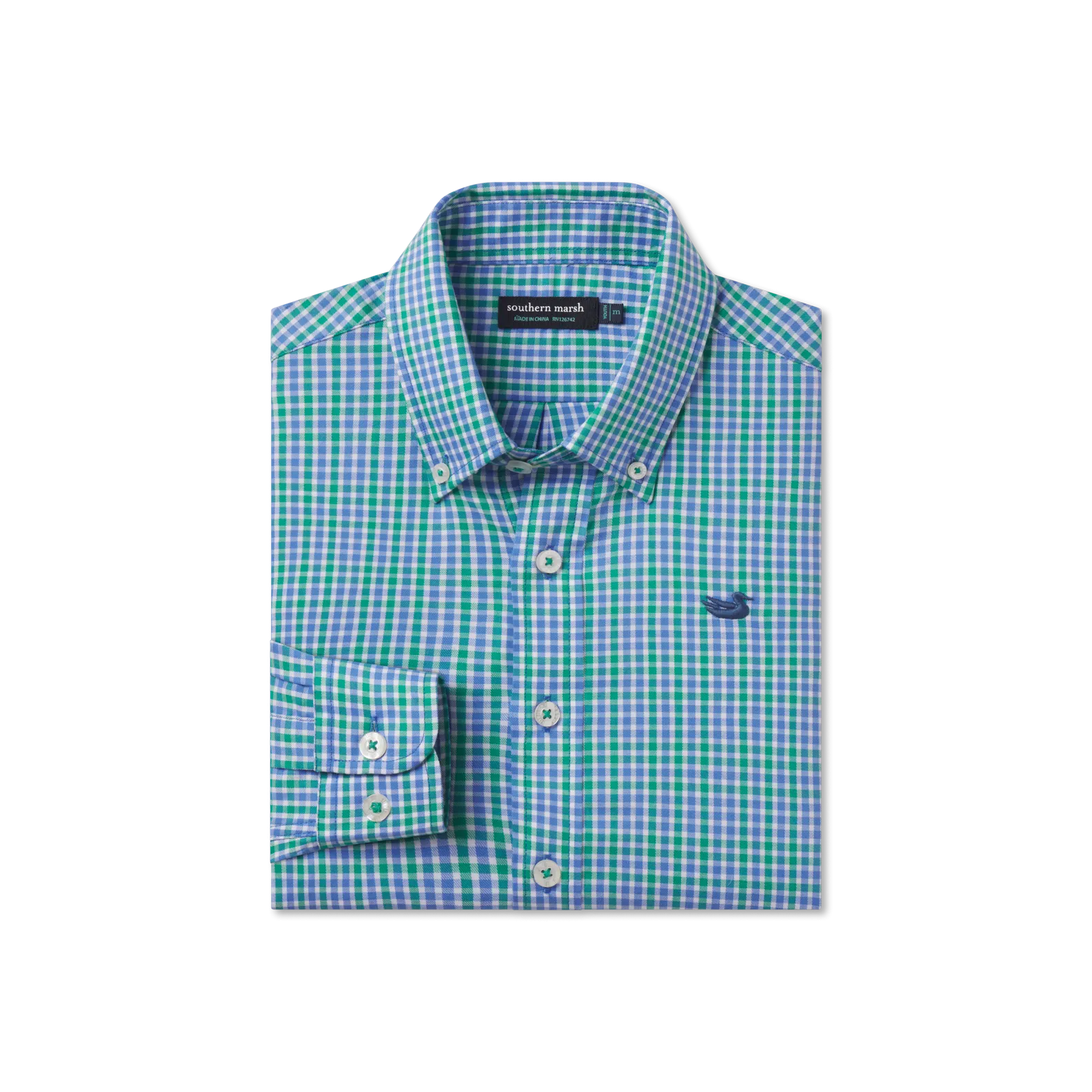 Southern Marsh 21 Youth Campbell Plaid Dress Shirt