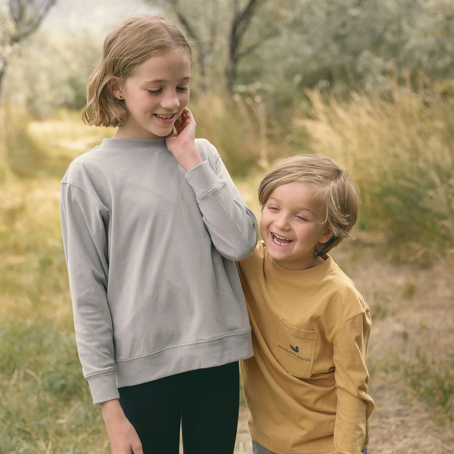 Southern Marsh 21 Youth Caroline Comfort Crewneck