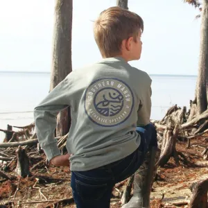 Southern Marsh 21 Youth Circle Catch Tee - Long Sleeve