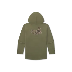 Southern Marsh 21 Youth Classic Hoodie Tee - Duck Originals - Camo