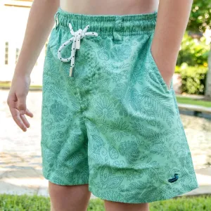 Southern Marsh 21 Youth Dockside Swim Trunk - Bali