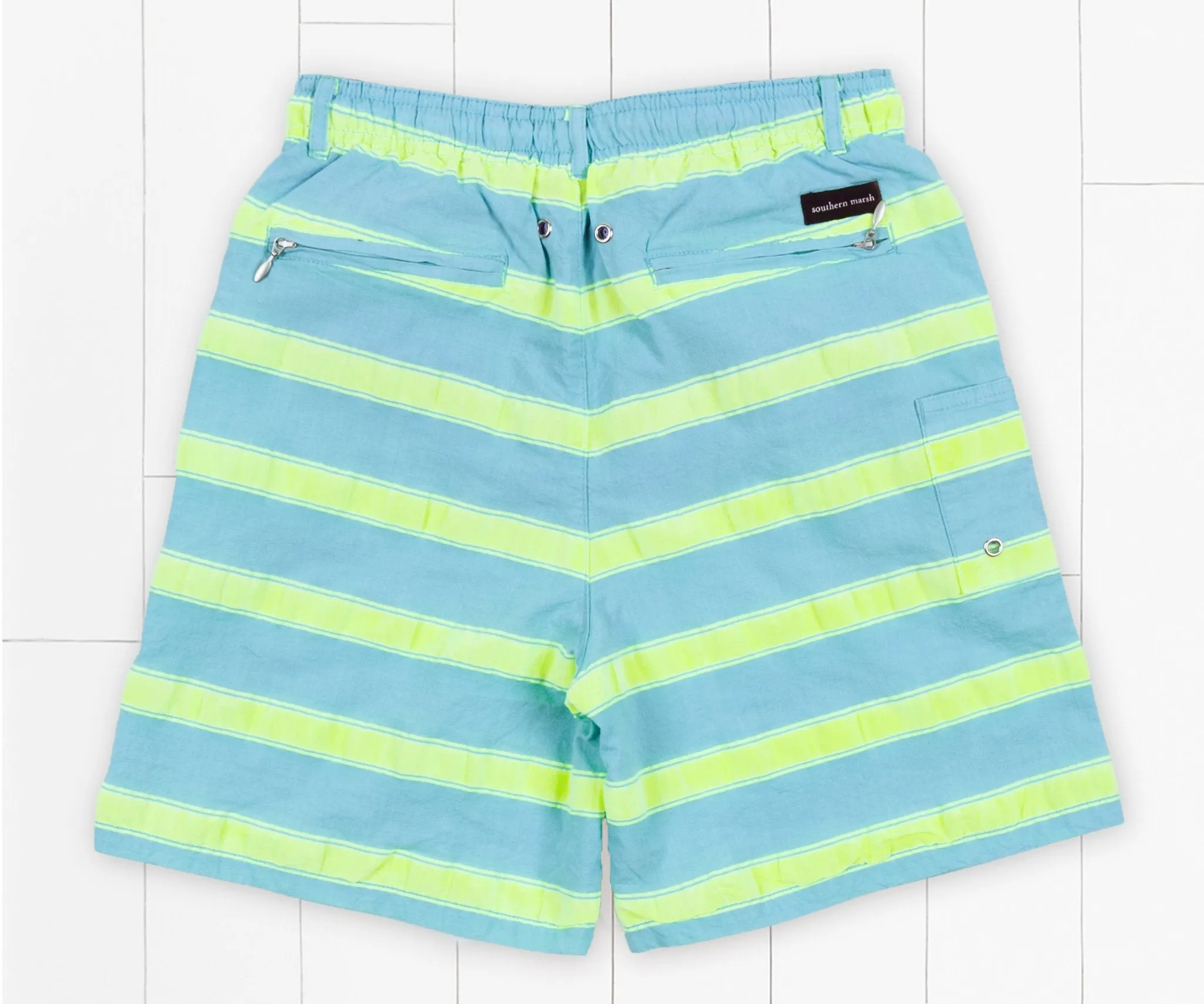 Southern Marsh 21 Youth Dockside Swim Trunk - Cruiser Stripe