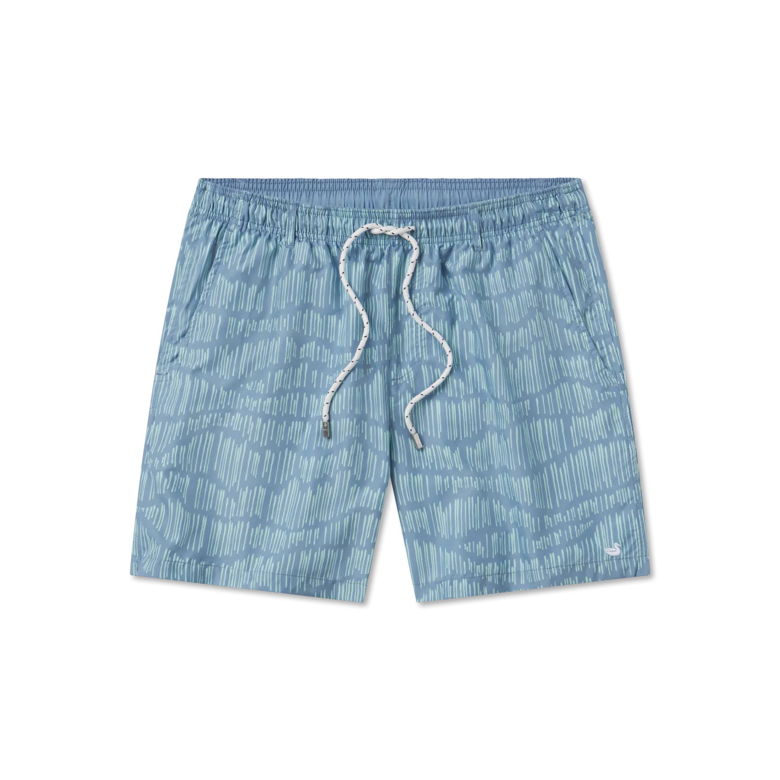 Southern Marsh 21 Youth Dockside Swim Trunk - Falling Lines