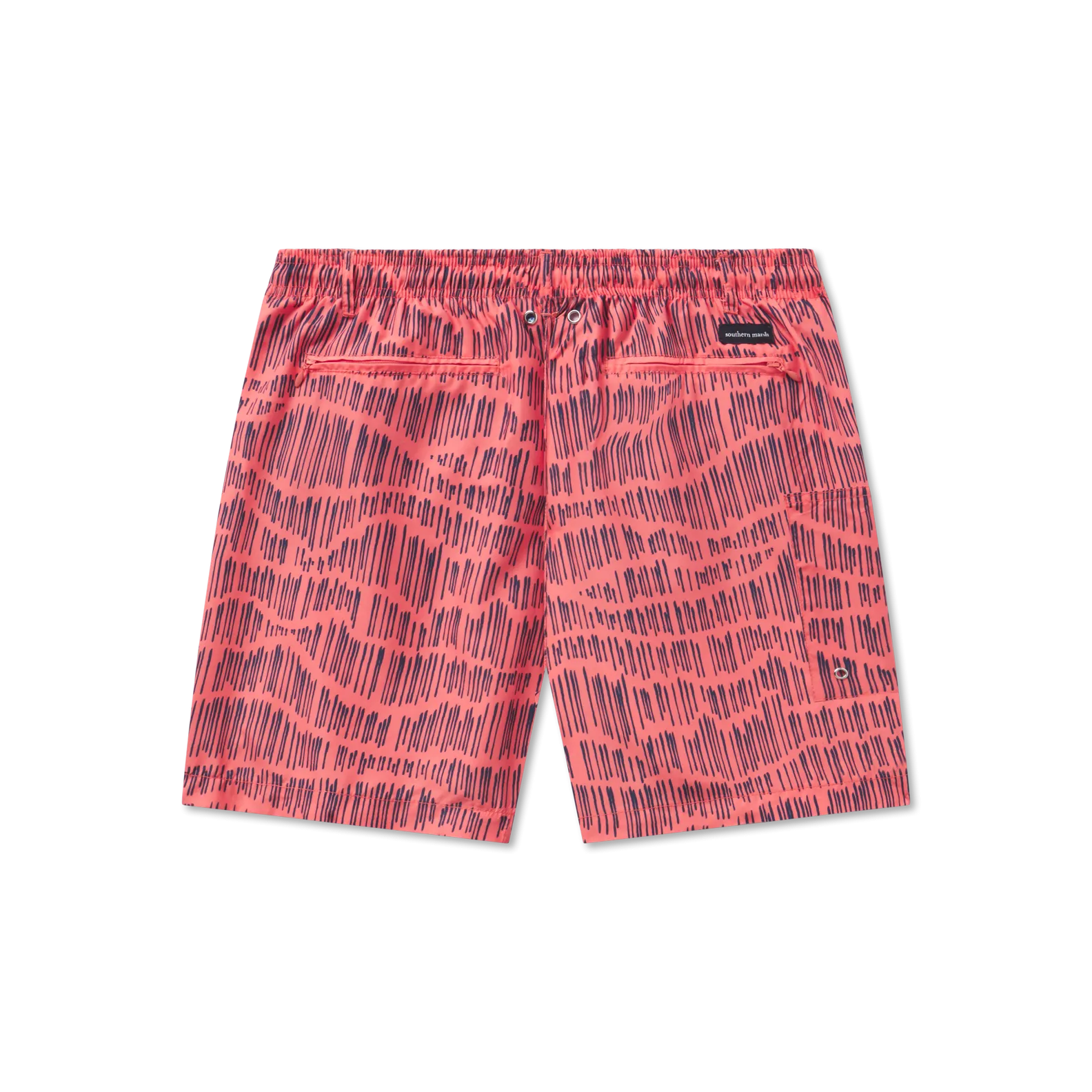 Southern Marsh 21 Youth Dockside Swim Trunk - Falling Lines