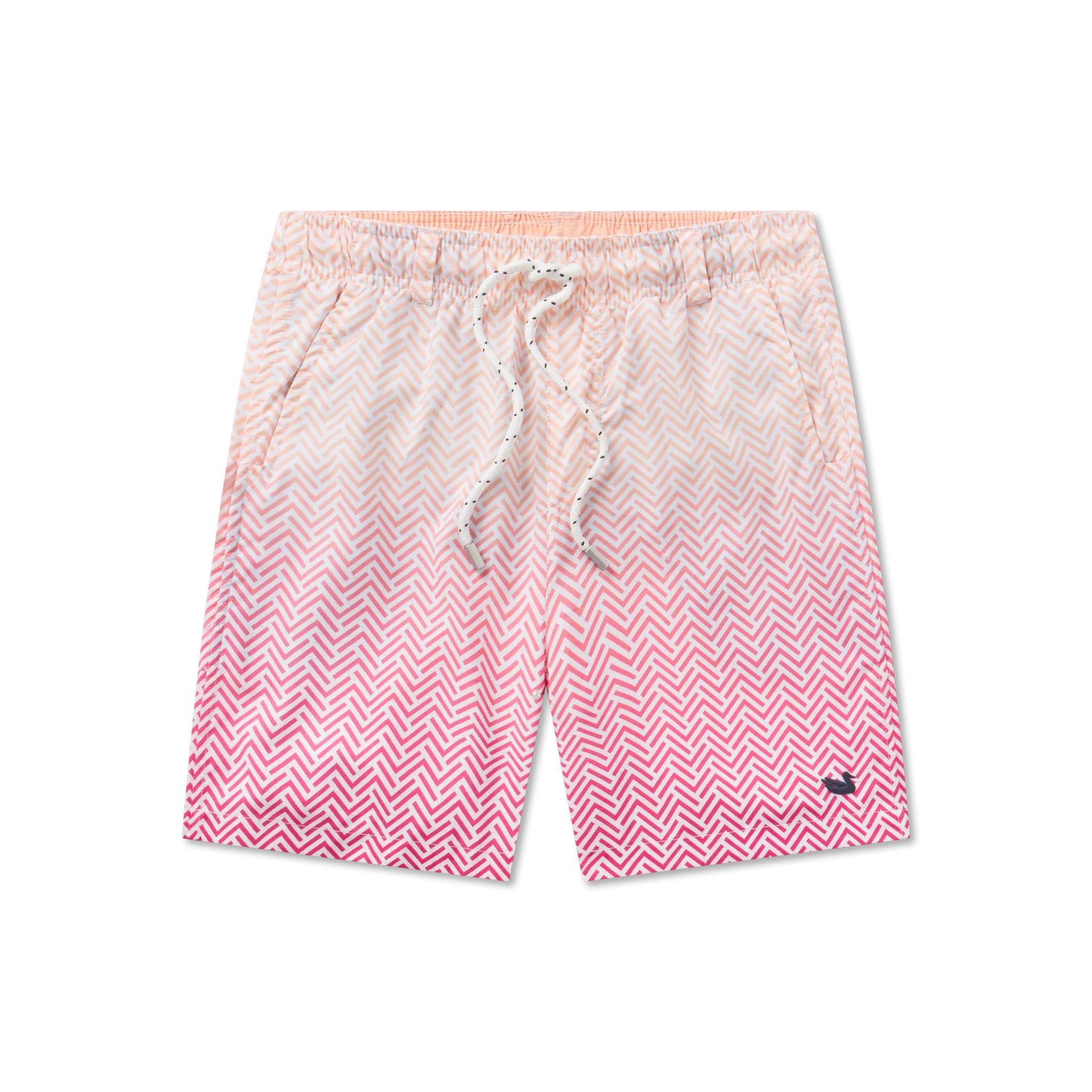 Southern Marsh 21 Youth Dockside Swim Trunk - Herringbone Fade