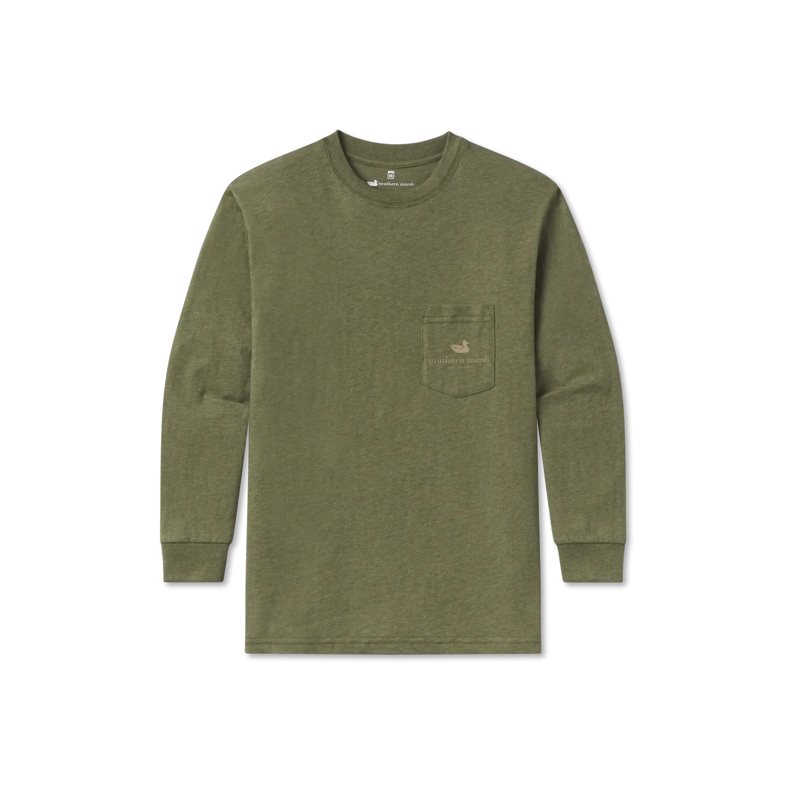 Southern Marsh 21 Youth Duck Originals Tee - Camo - Long Sleeve