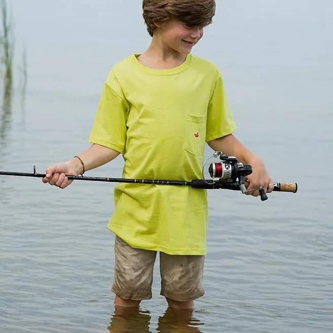Southern Marsh 21 Youth Embroidered Pocket Tee