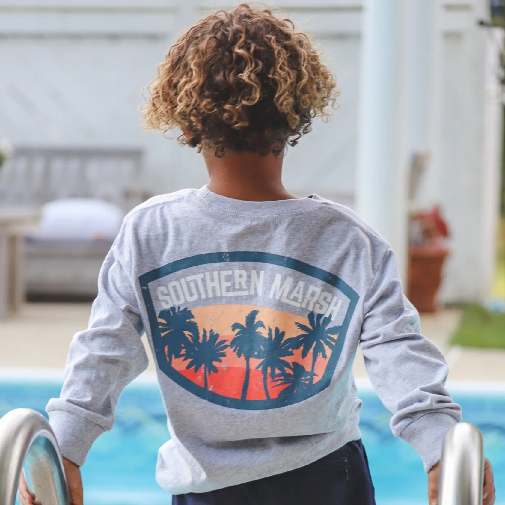 Southern Marsh 21 Youth Fading Fast Tee - Long Sleeve
