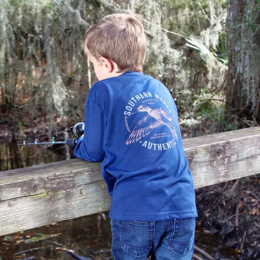 Southern Marsh 21 Youth FieldTec™ Comfort Tee - Inflight