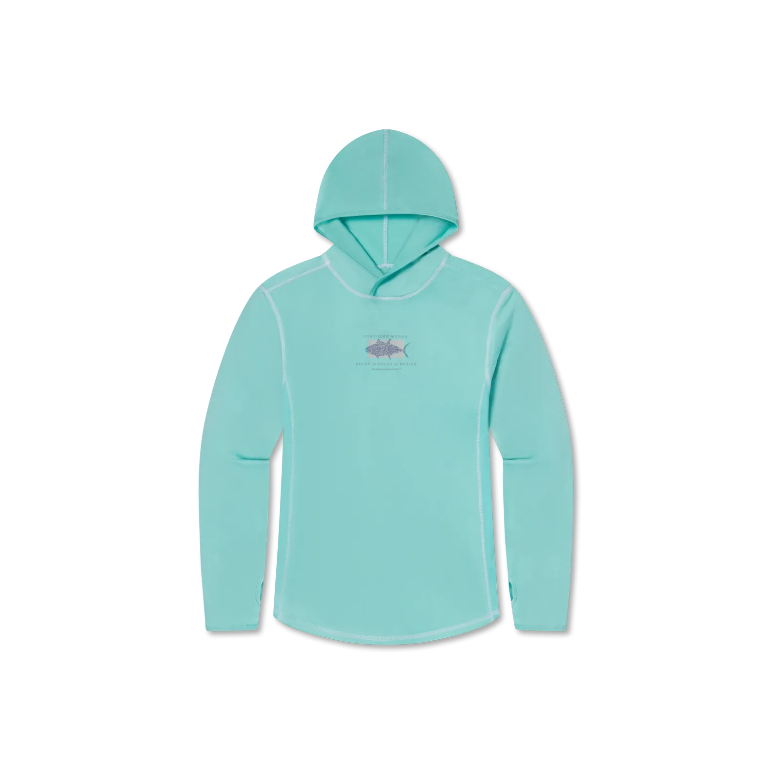 Southern Marsh 21 Youth FieldTec™ Featherlight Performance Hoodie - Made in the Gulf