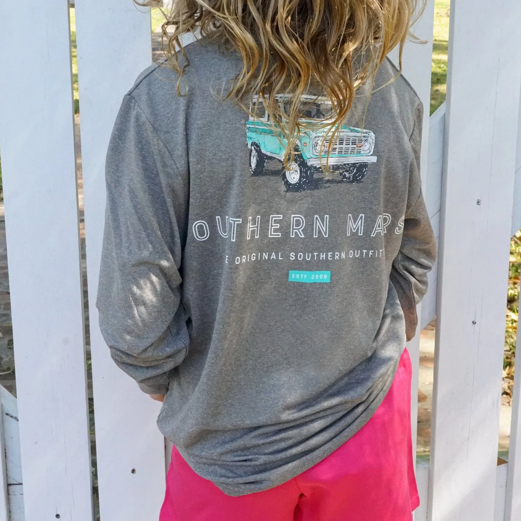 Southern Marsh 21 Youth FieldTec™ Featherlight Tee - Offroad Rodeo - Long Sleeve