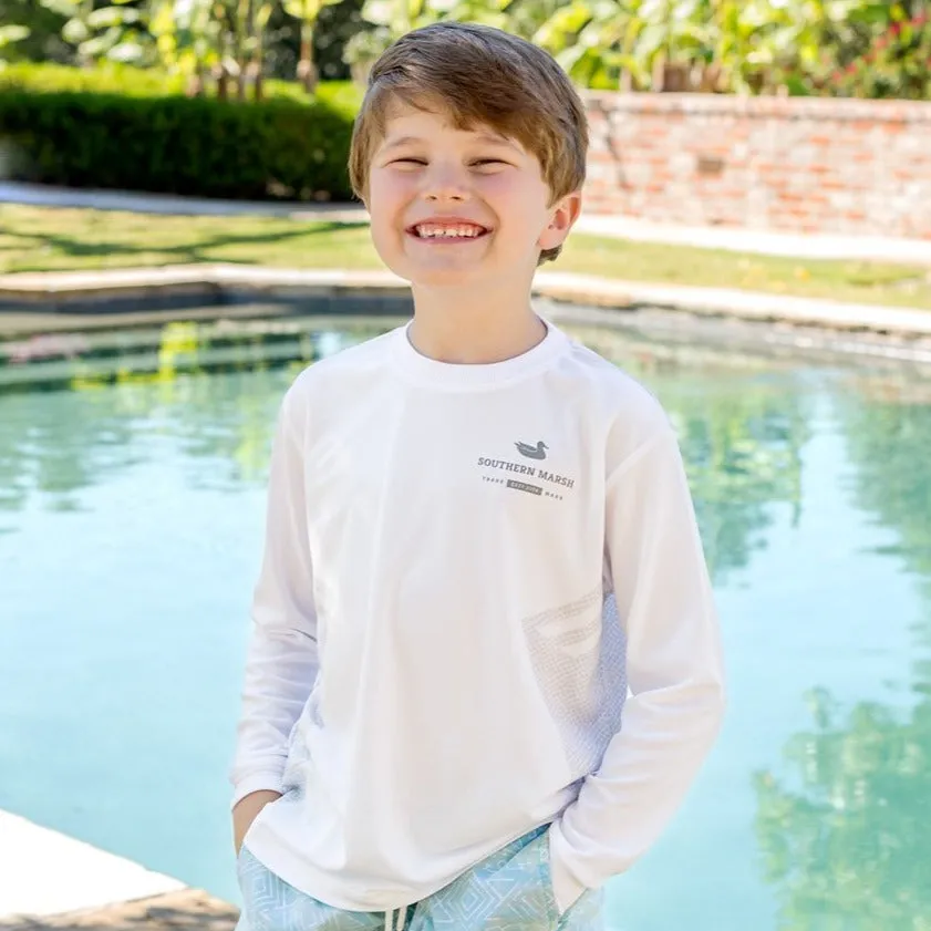 Southern Marsh 21 Youth FieldTec™ Gulf Stream Performance Shirt