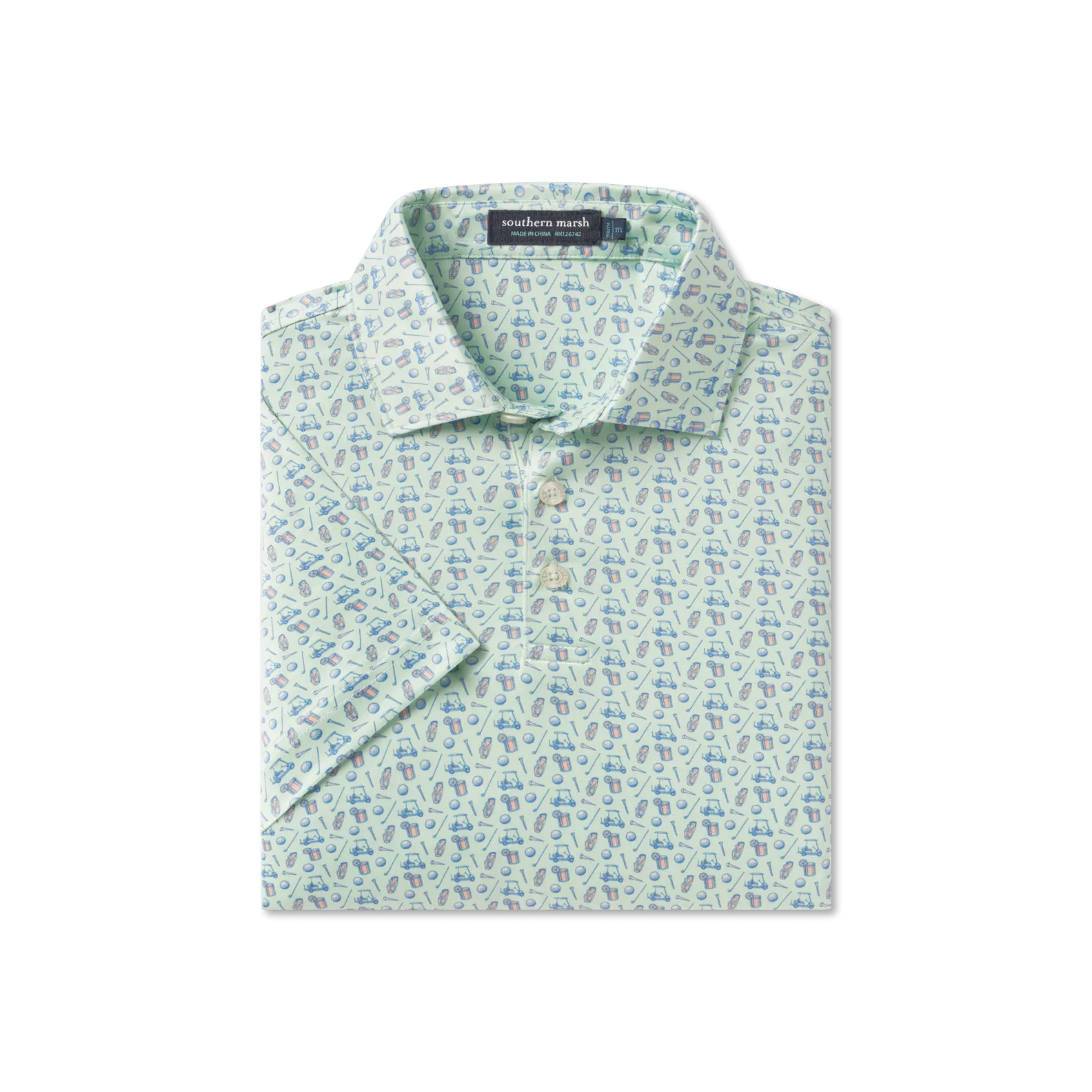 Southern Marsh 21 Youth Flyline Performance Polo - Cart Path Only