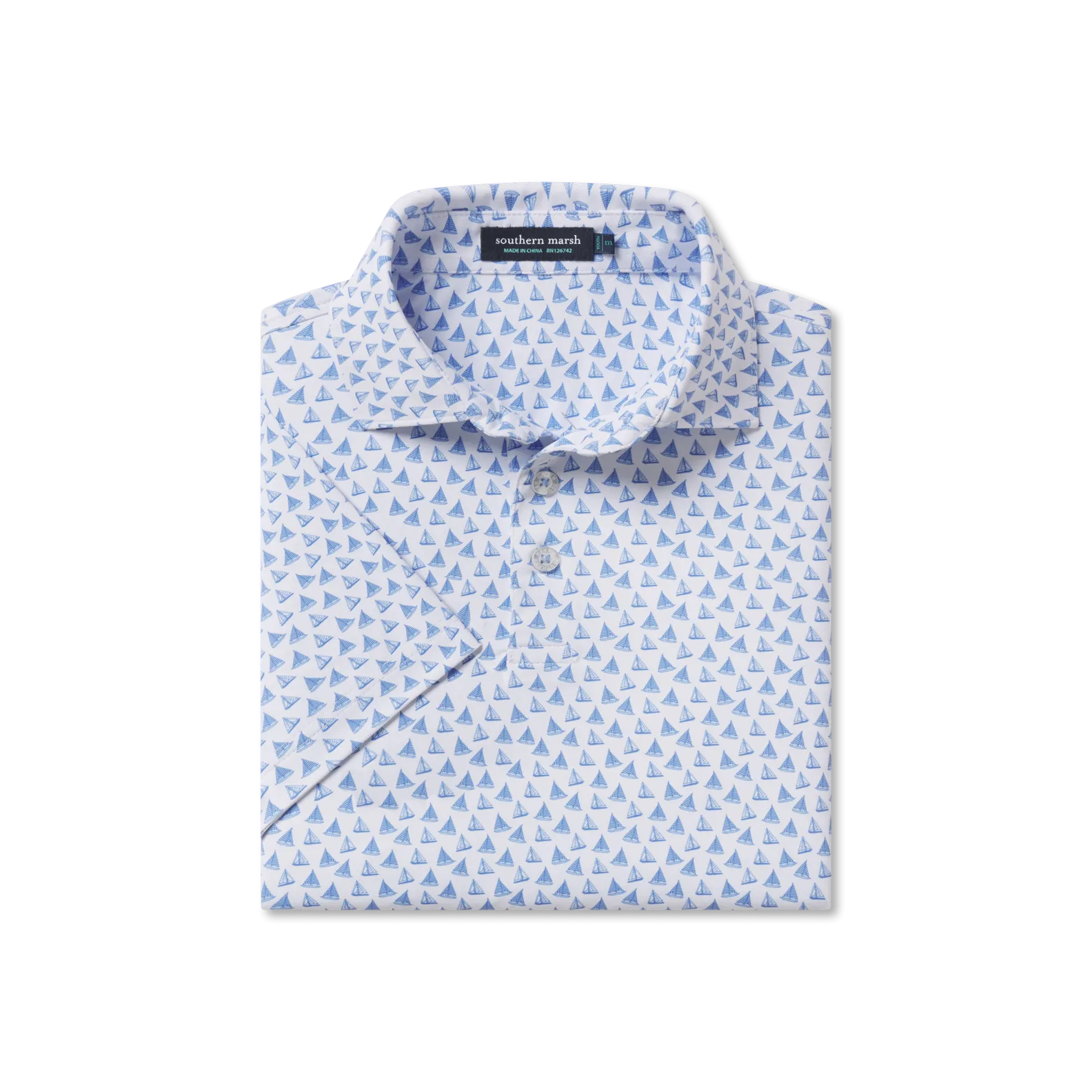 Southern Marsh 21 Youth Flyline Performance Polo - Regatta
