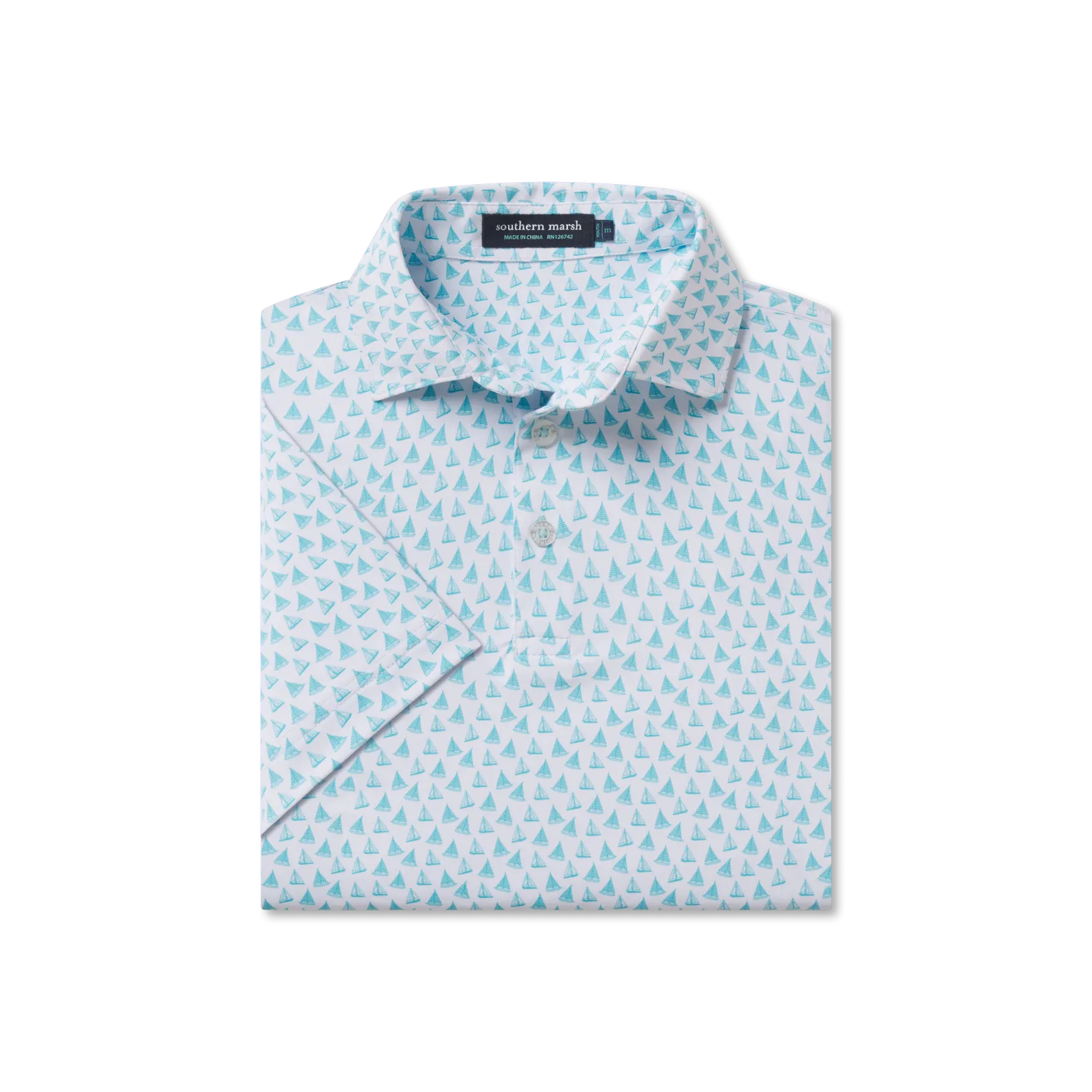 Southern Marsh 21 Youth Flyline Performance Polo - Regatta