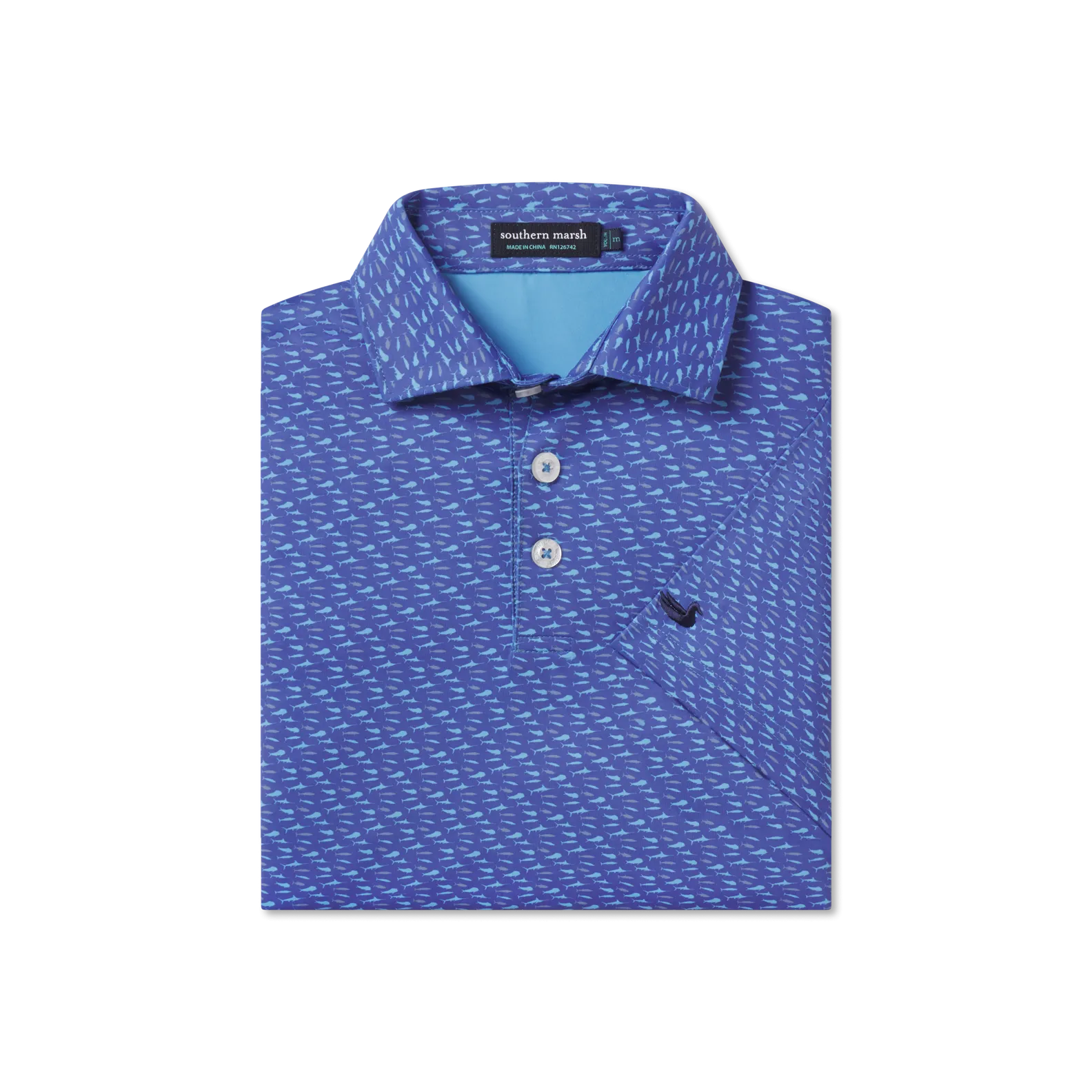 Southern Marsh 21 Youth Flyline Performance Polo - Summer School