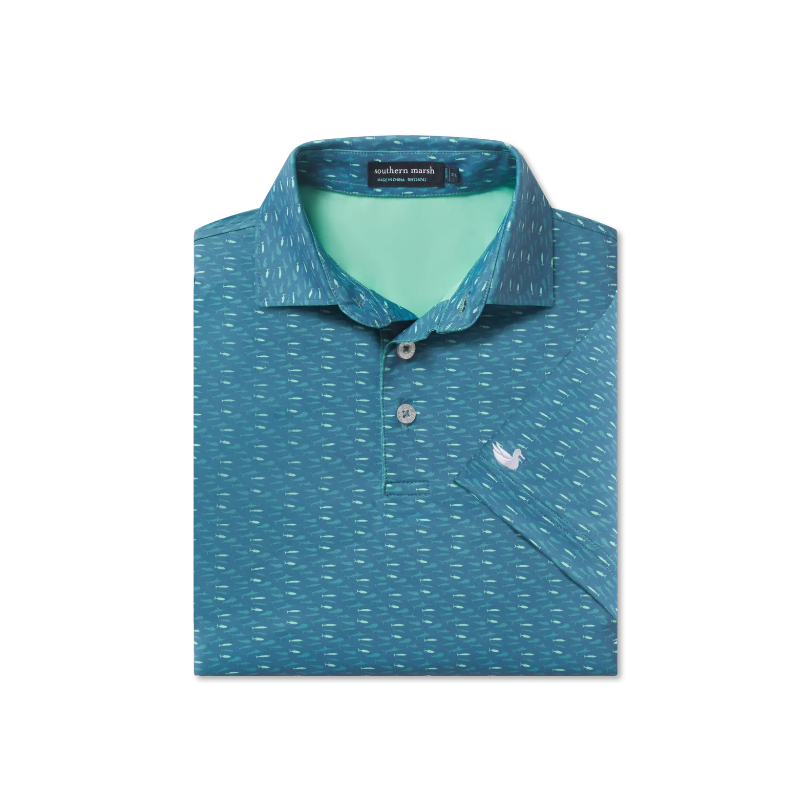 Southern Marsh 21 Youth Flyline Performance Polo - Summer School