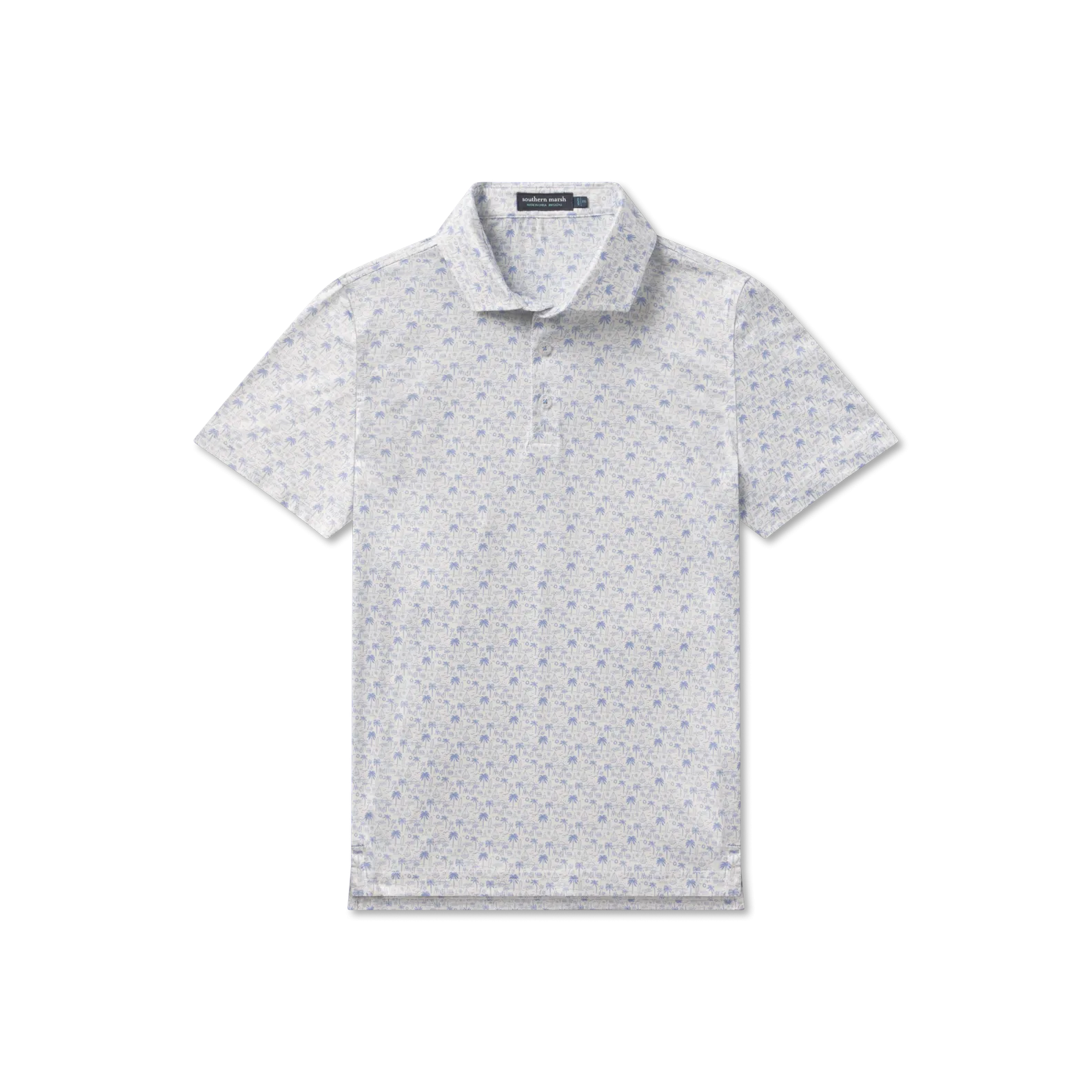 Southern Marsh 21 Youth Flyline Performance Polo - Summertime Blues