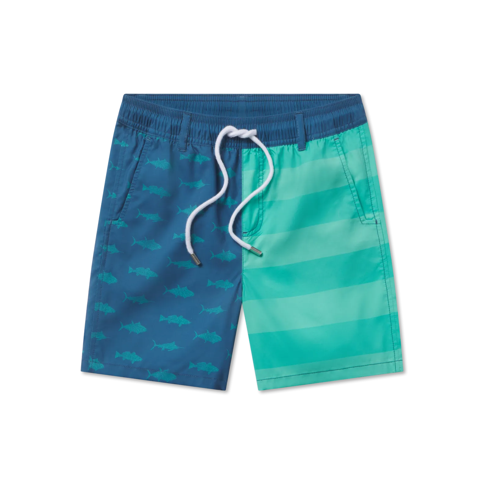 Southern Marsh 21 Youth Harbor Swim Trunk - Freedom Fish