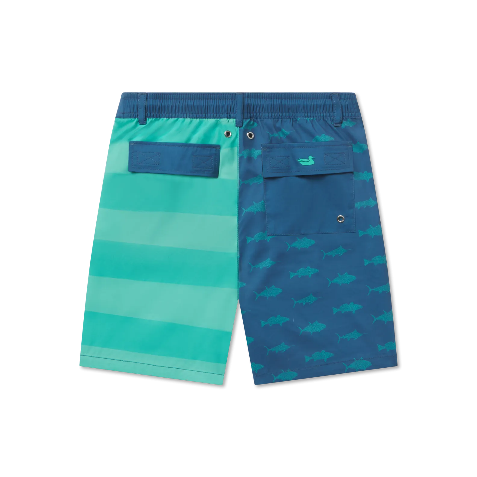 Southern Marsh 21 Youth Harbor Swim Trunk - Freedom Fish