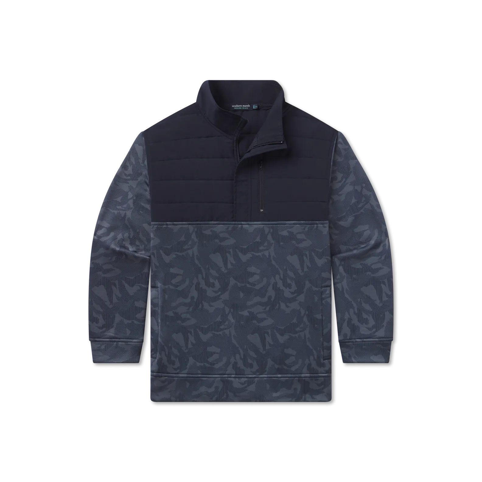 Southern Marsh 21 Youth Harris Stretch Pullover - Duck Camo