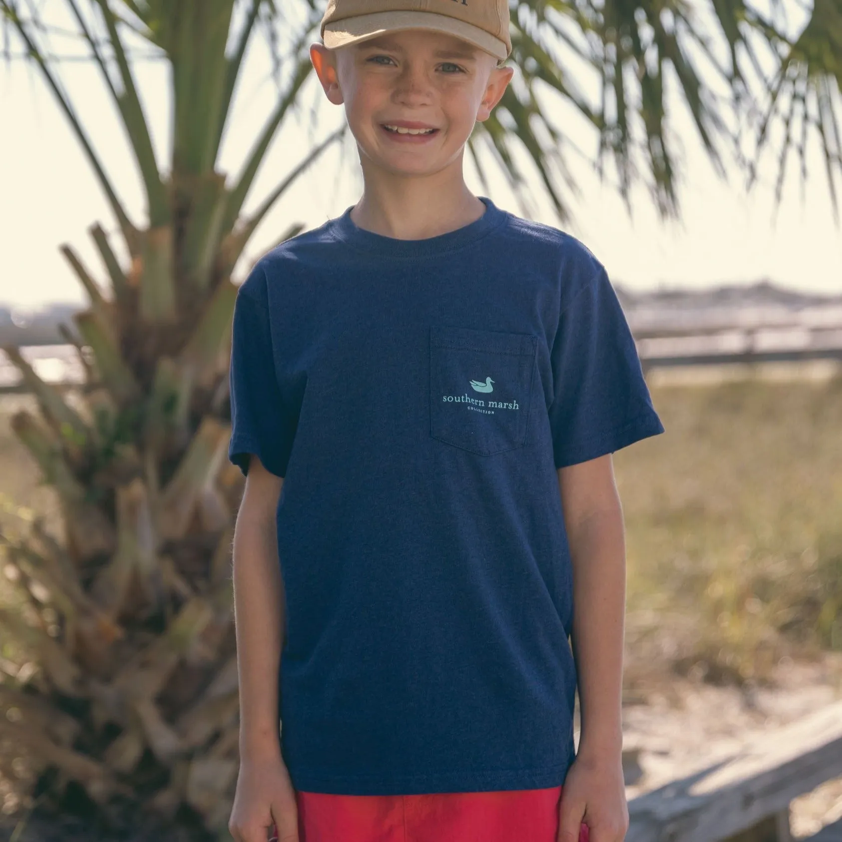 Southern Marsh 21 Youth Liberty Eagle Tee