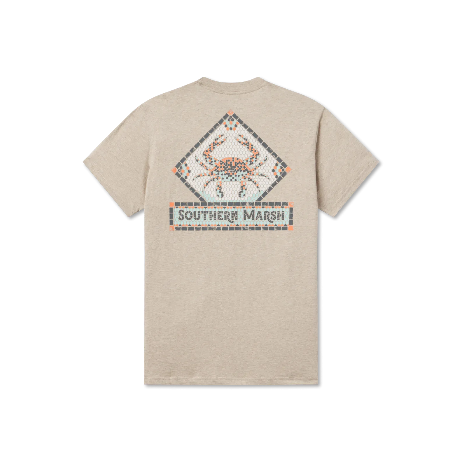 Southern Marsh 21 Youth Mosaic Crab Tee