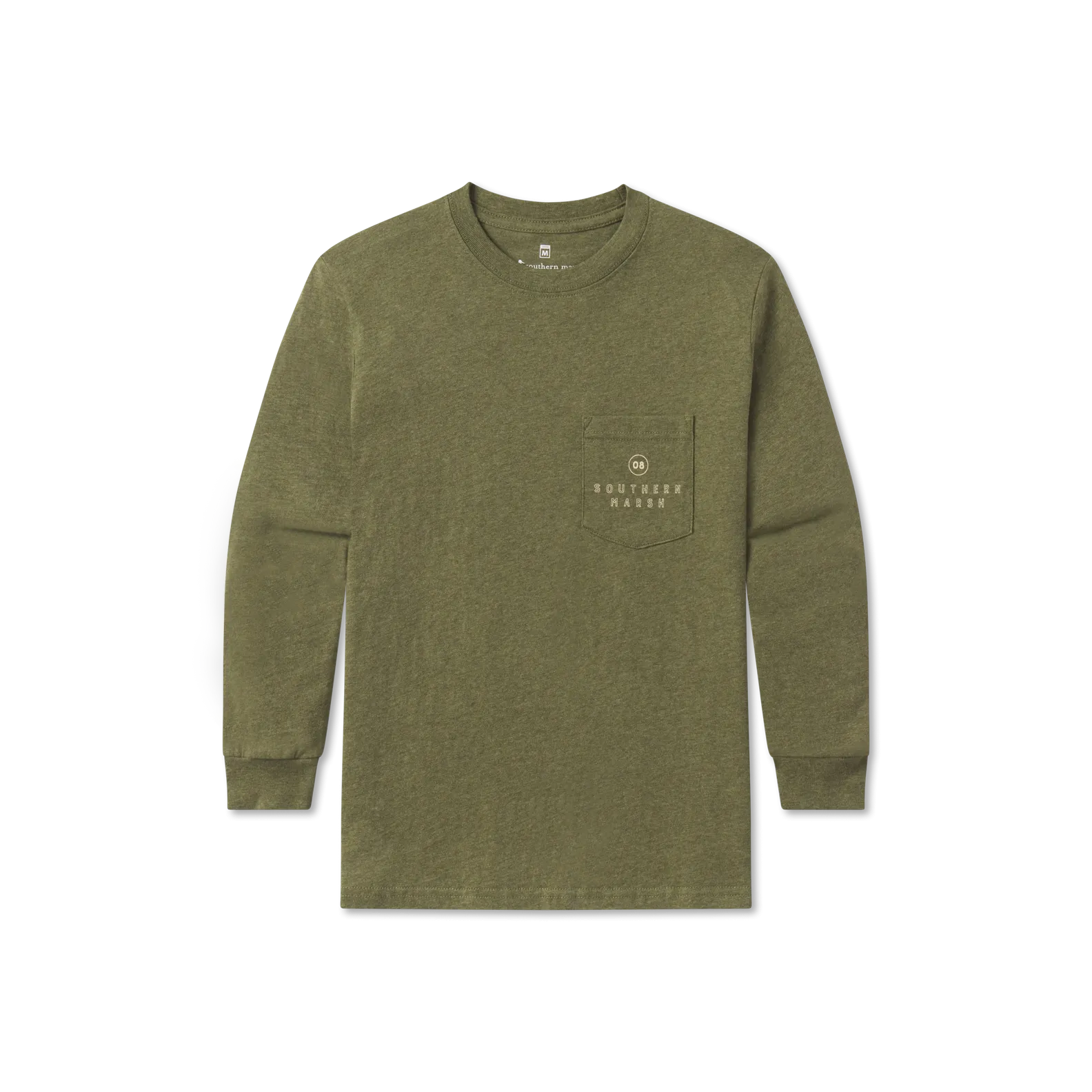 Southern Marsh 21 Youth Original Outline Tee - Long Sleeve