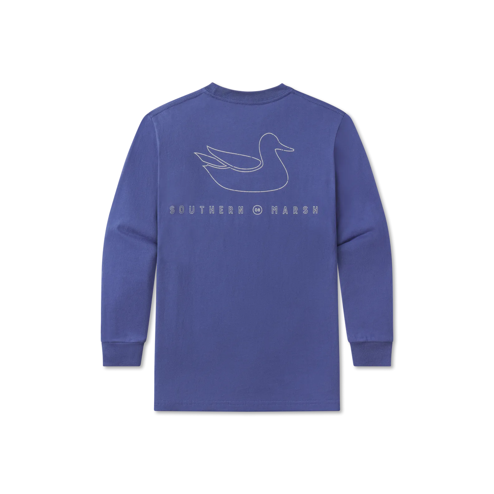 Southern Marsh 21 Youth Original Outline Tee - Long Sleeve