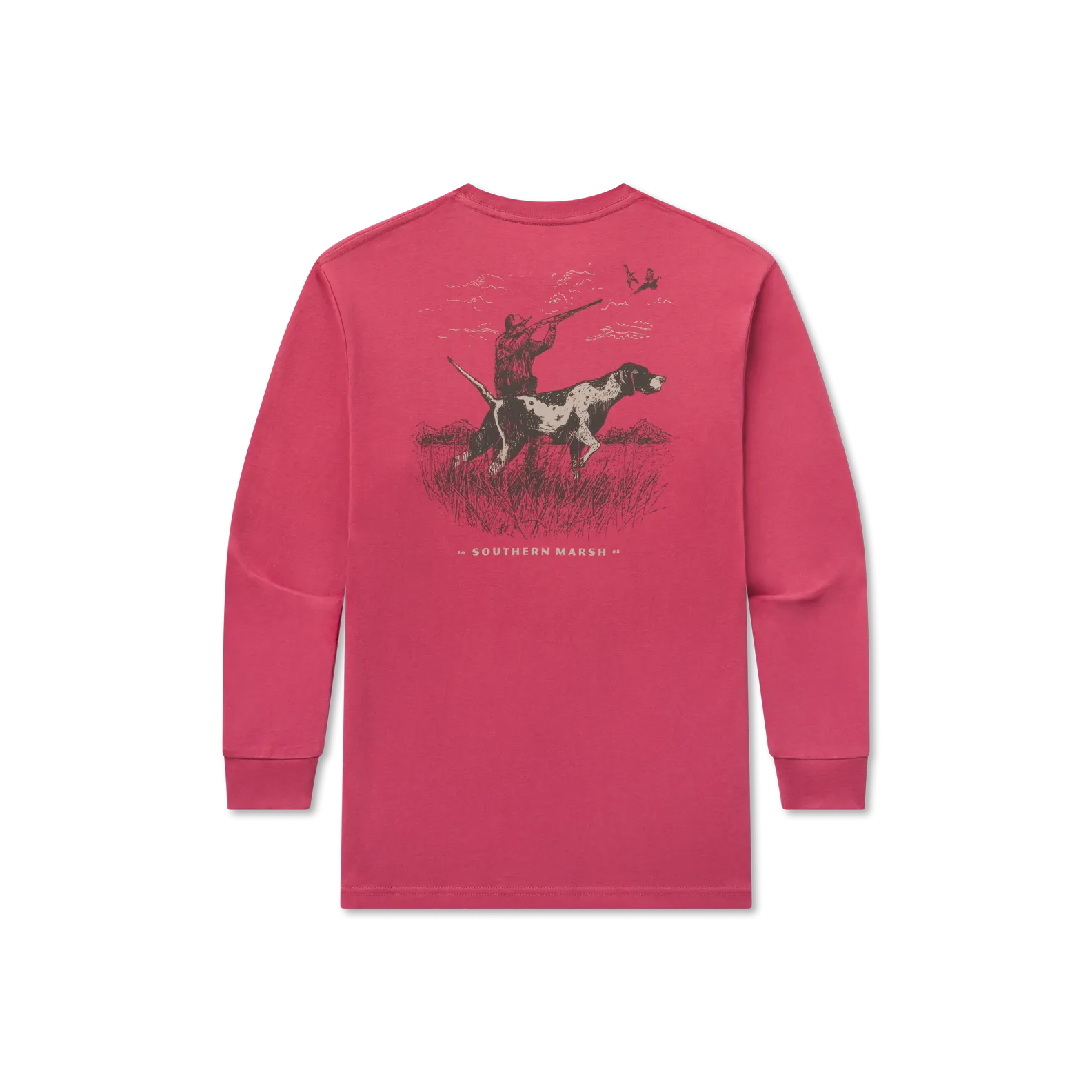 Southern Marsh 21 Youth Pointer Uplander Tee - Long Sleeve