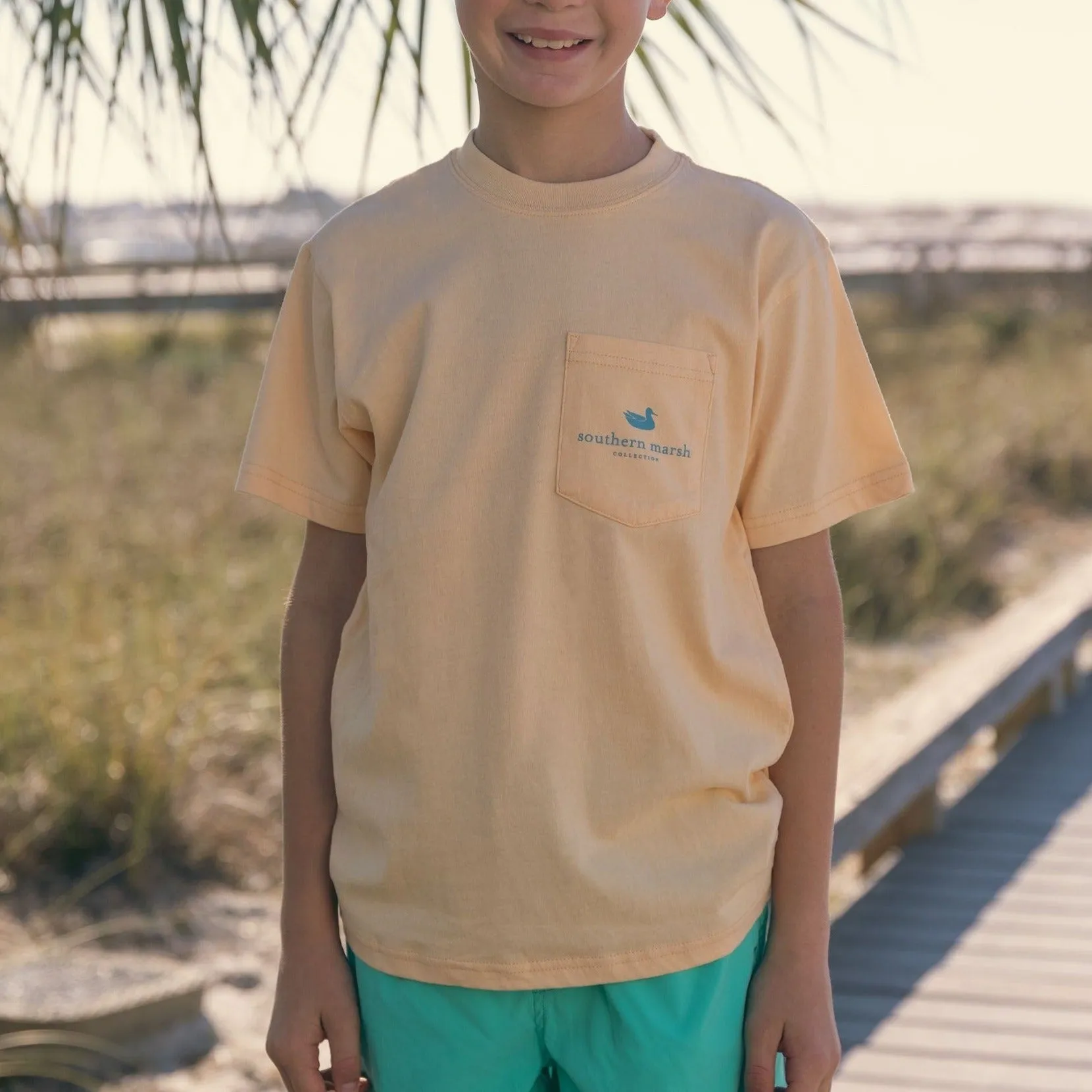 Southern Marsh 21 Youth Pura Vida Planet Tee