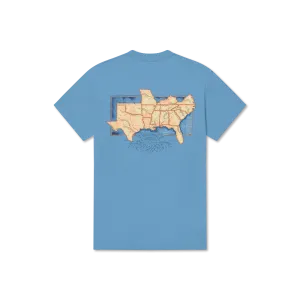 Southern Marsh 21 Youth River Route Collection Tee - The South