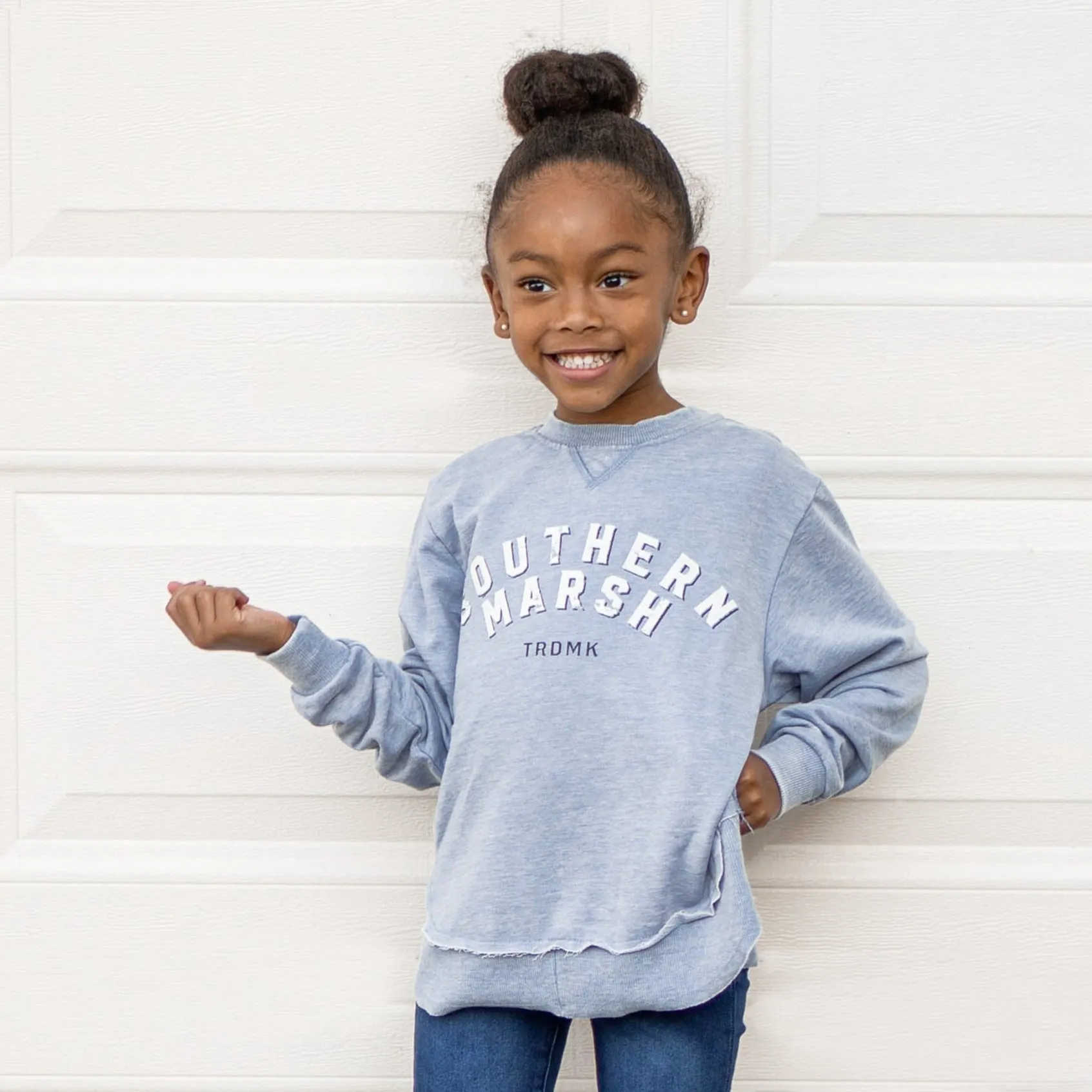 Southern Marsh 21 Youth SEAWASH™ Rally Round Bottom Sweatshirt