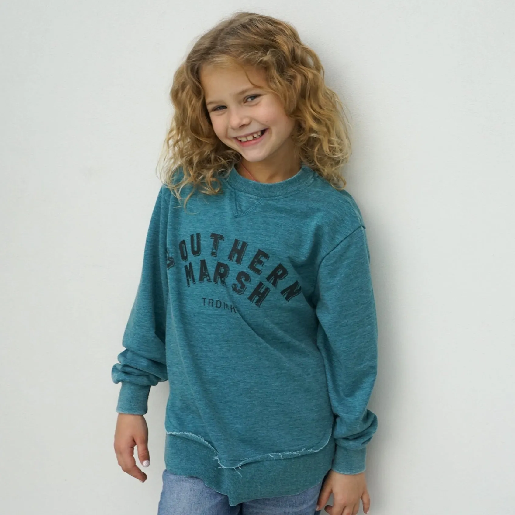 Southern Marsh 21 Youth SEAWASH™ Rally Round Bottom Sweatshirt