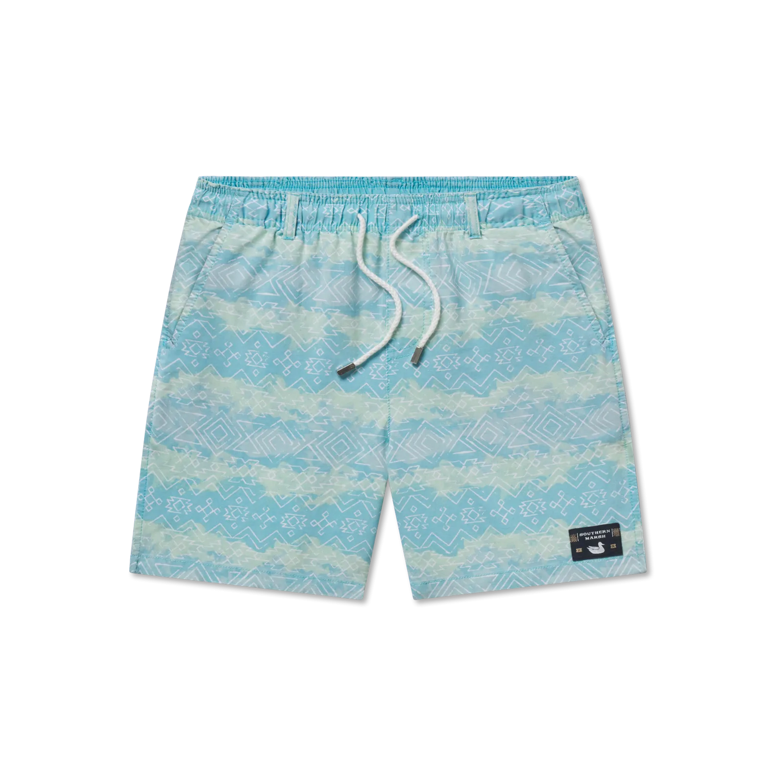 Southern Marsh 21 Youth SEAWASH™ Shoals Swim Trunk - Mayan Watercolor