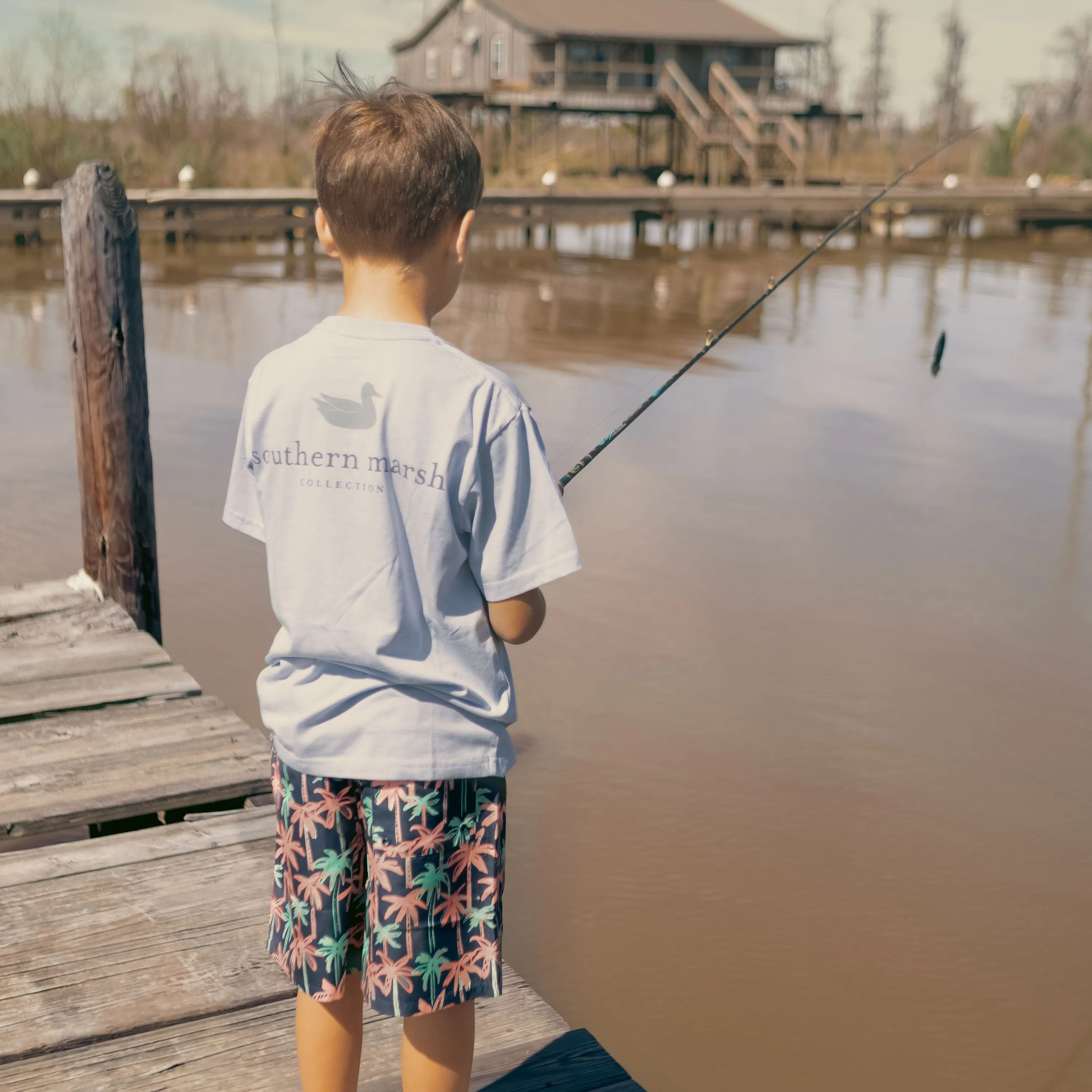 Southern Marsh 21 Youth SEAWASH™ Tee - Authentic