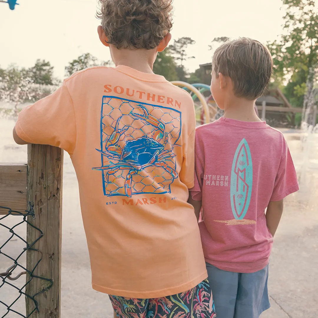 Southern Marsh 21 Youth SEAWASH™ Tee - Baja Board