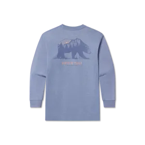 Southern Marsh 21 Youth SEAWASH™ Tee - Barely Light - Long Sleeve