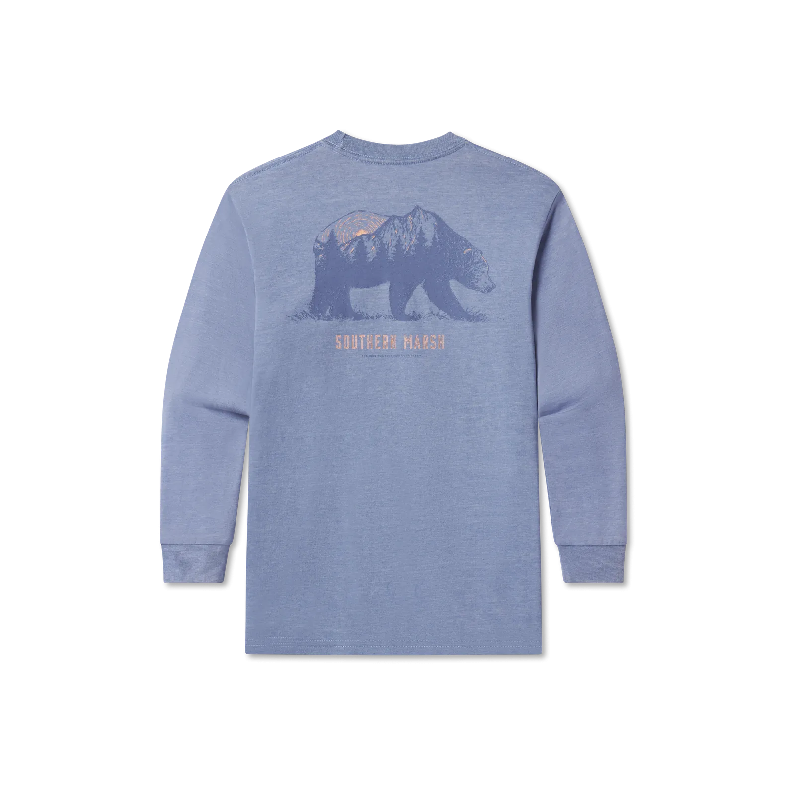 Southern Marsh 21 Youth SEAWASH™ Tee - Barely Light - Long Sleeve