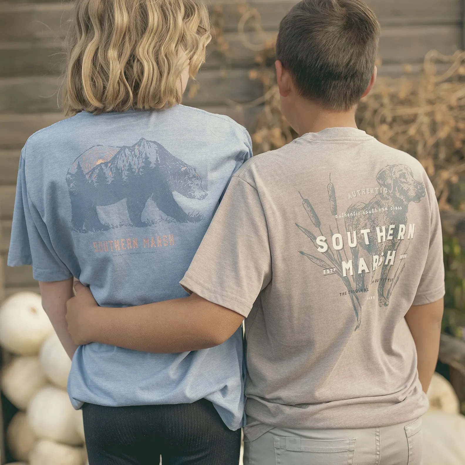 Southern Marsh 21 Youth SEAWASH™ Tee - Barely Light