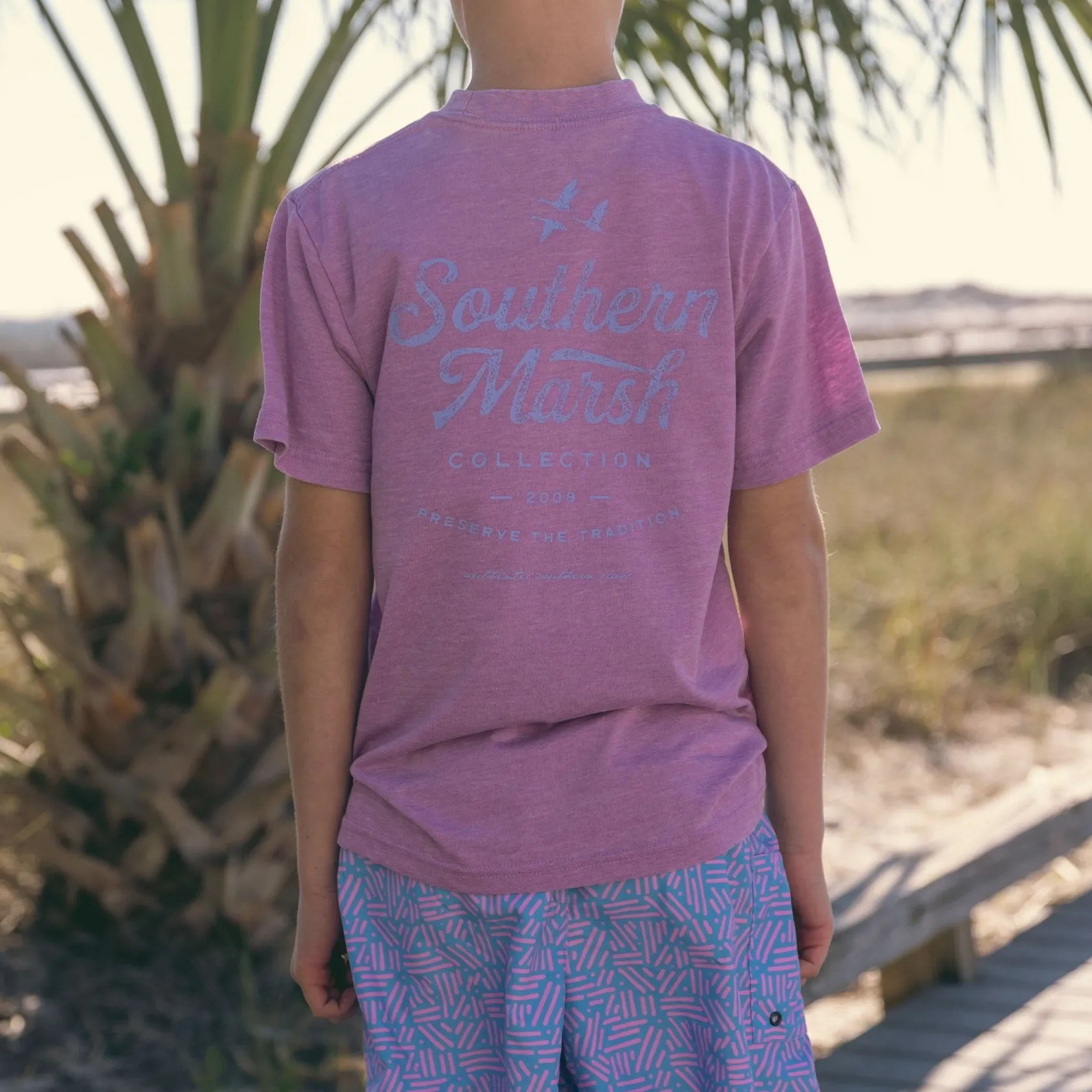 Southern Marsh 21 Youth SEAWASH™ Tee - Branding - Tradition