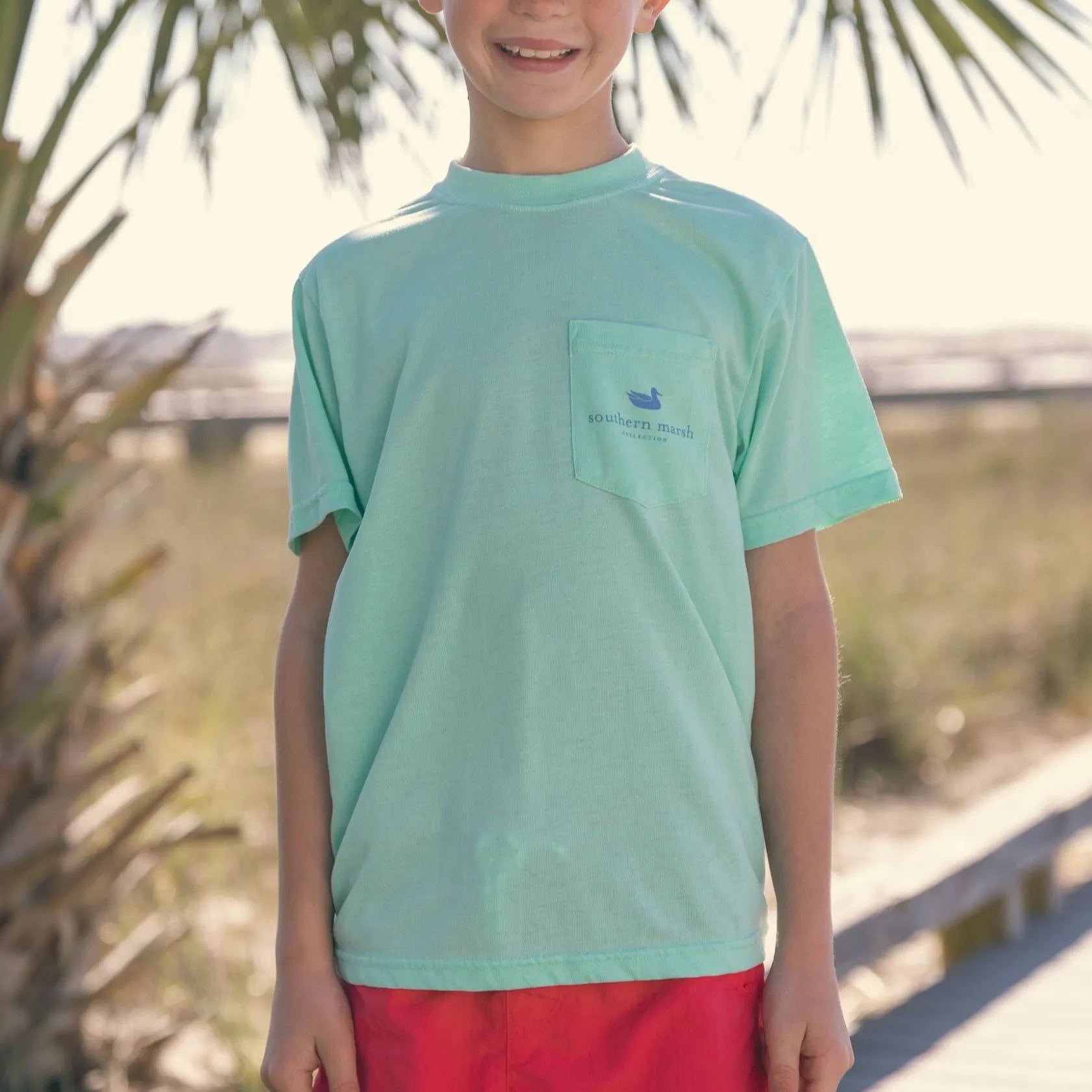Southern Marsh 21 Youth SEAWASH™ Tee - Distant Shores