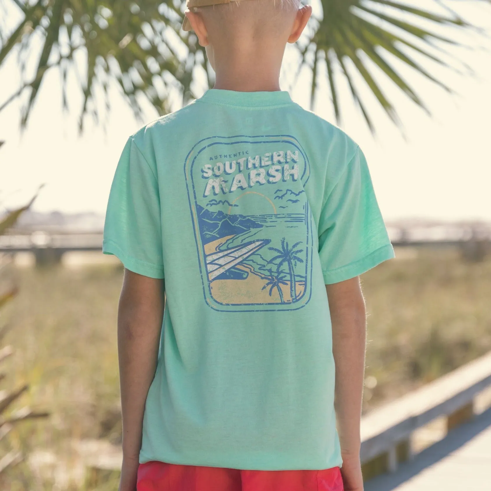 Southern Marsh 21 Youth SEAWASH™ Tee - Distant Shores