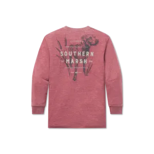 Southern Marsh 21 Youth SEAWASH™ Tee - Dog - Long Sleeve