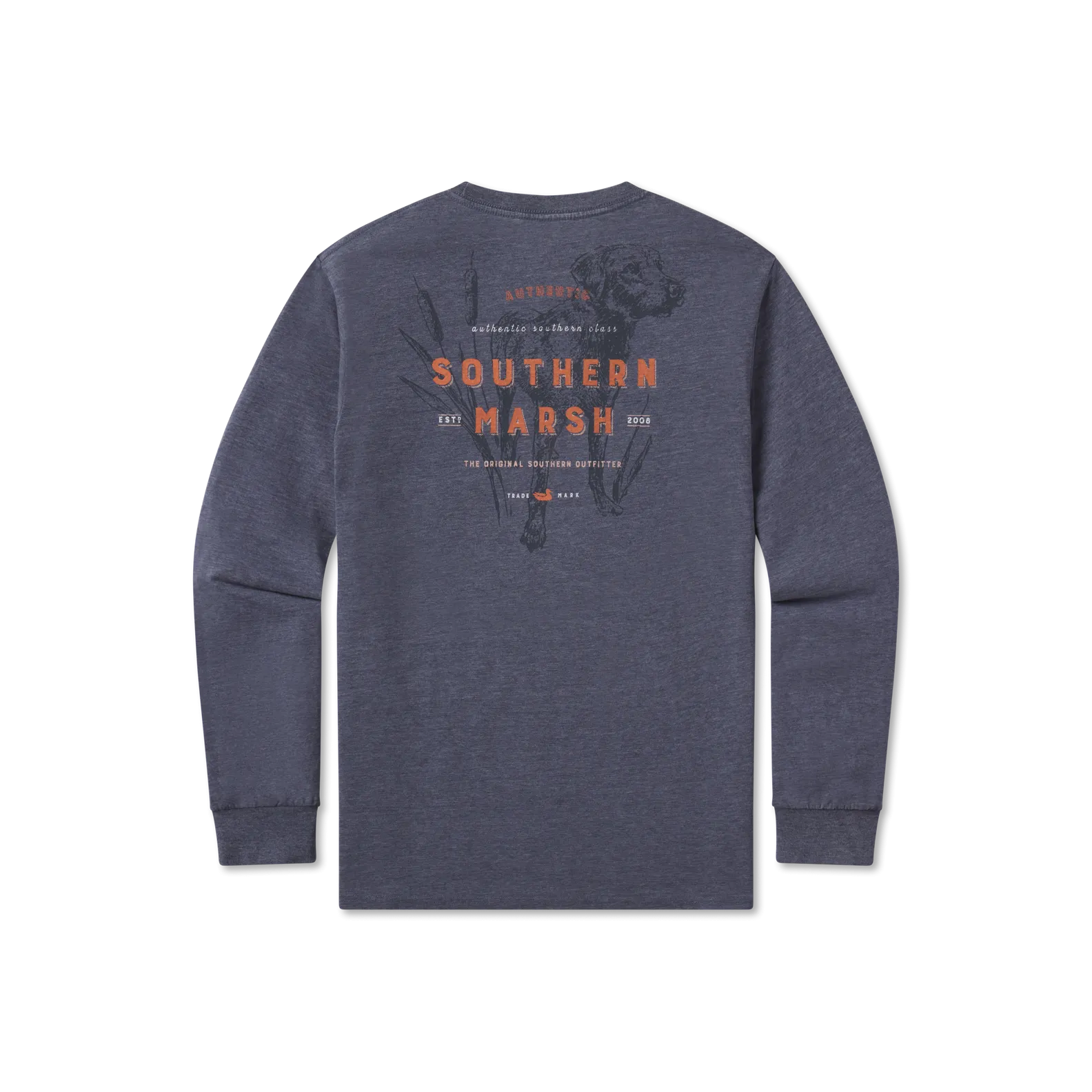 Southern Marsh 21 Youth SEAWASH™ Tee - Dog - Long Sleeve