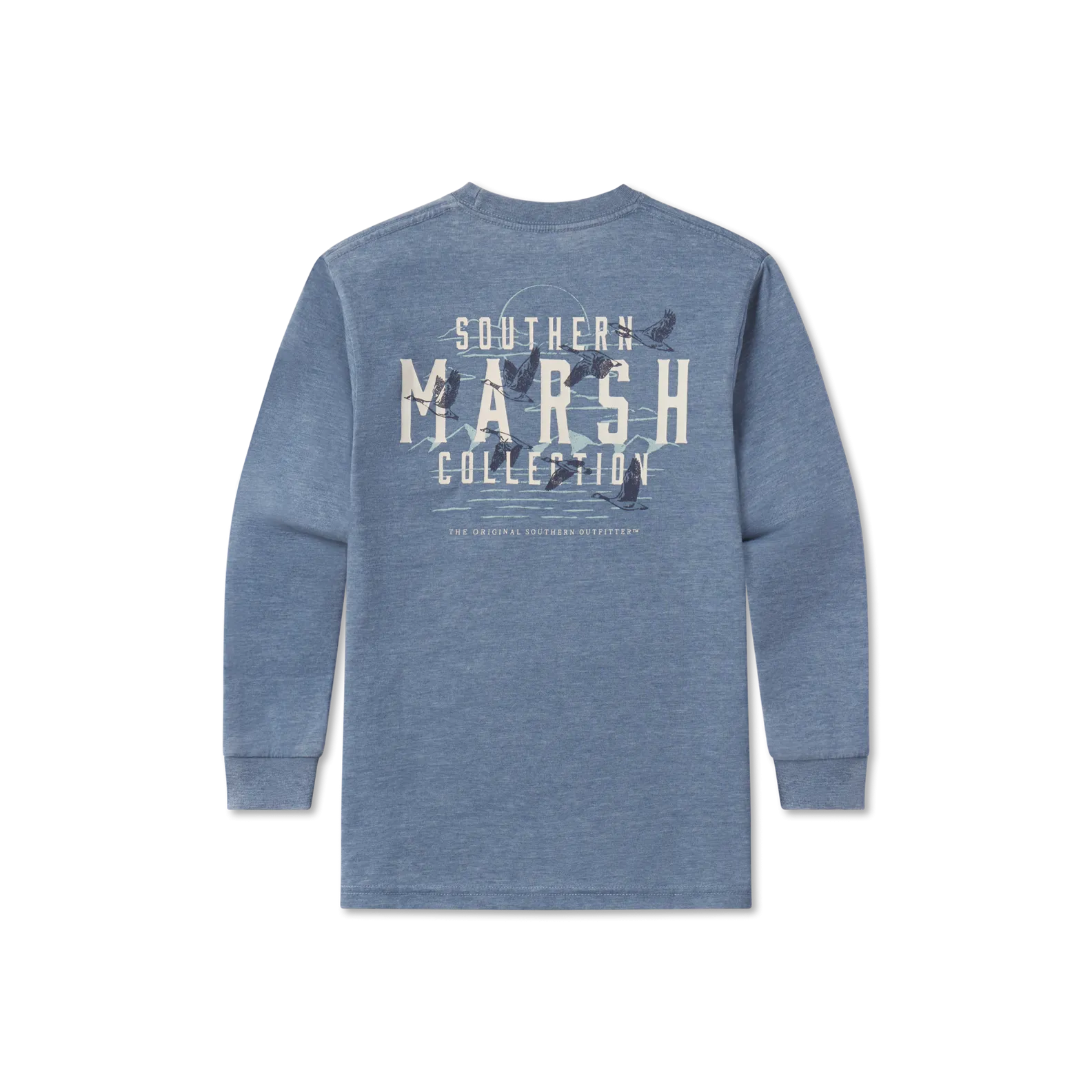 Southern Marsh 21 Youth SEAWASH™ Tee - Etched Formation - Long Sleeve