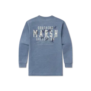 Southern Marsh 21 Youth SEAWASH™ Tee - Etched Formation - Long Sleeve